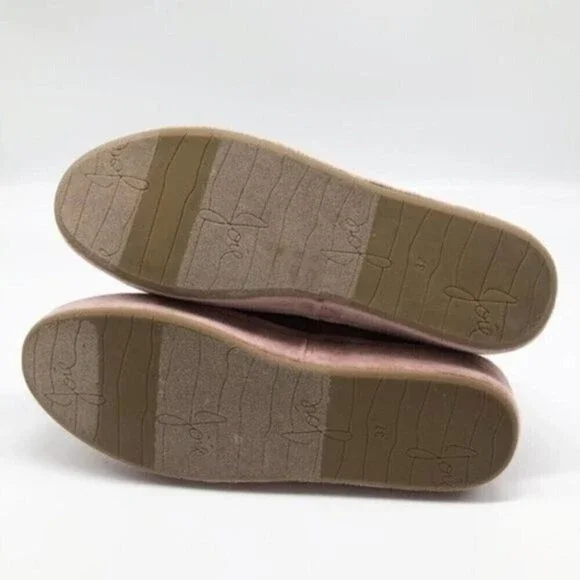 JOIE Daryl Velvet Light Mauve Low Top Sneakers - Picture 8 of 8